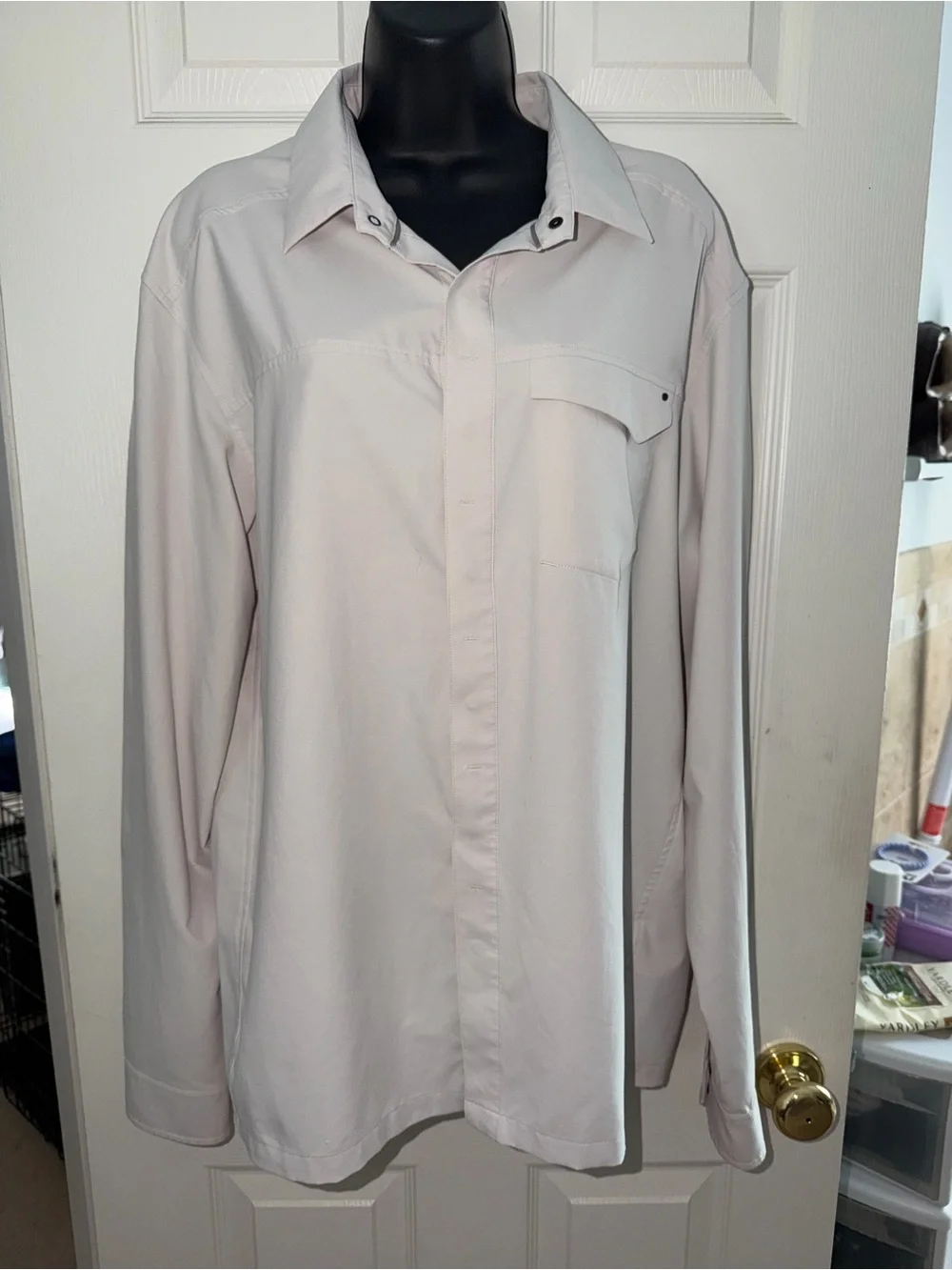 ARC’TERYX SKYLINE LONG-SLEEVE BUTTON-UP SHIRT - MEN'S ARCTIC SILK - Picture 1 of 8
